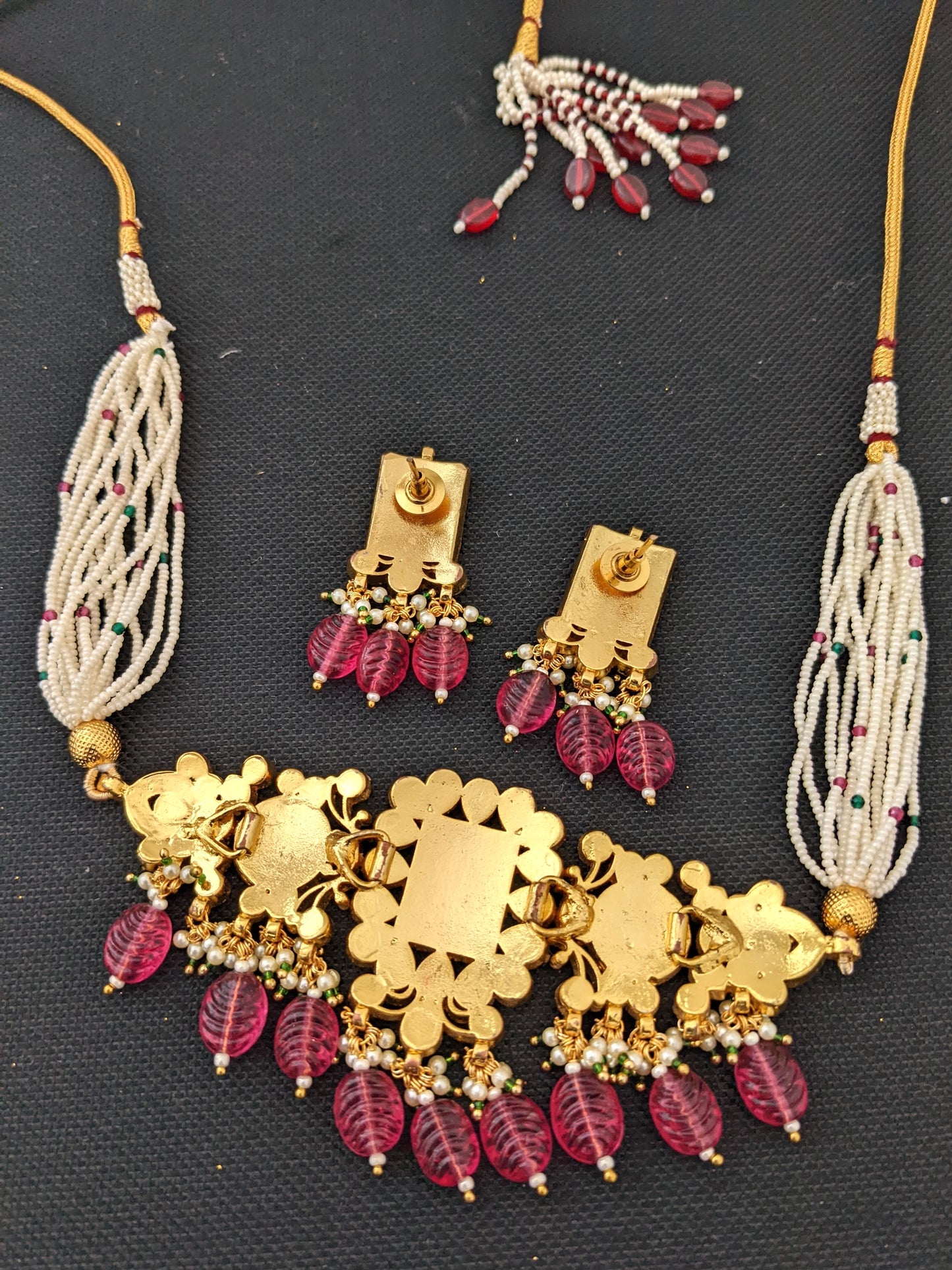 Jadau Kundan Choker Set - Design 1