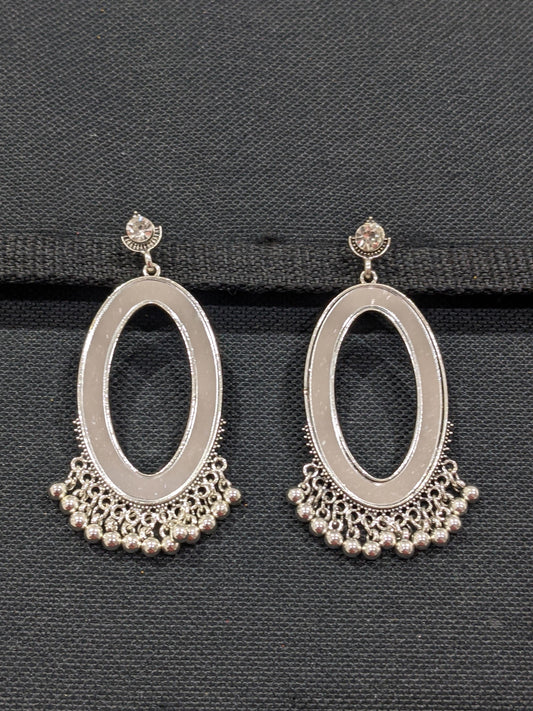 Mirror pasted Designer Earrings